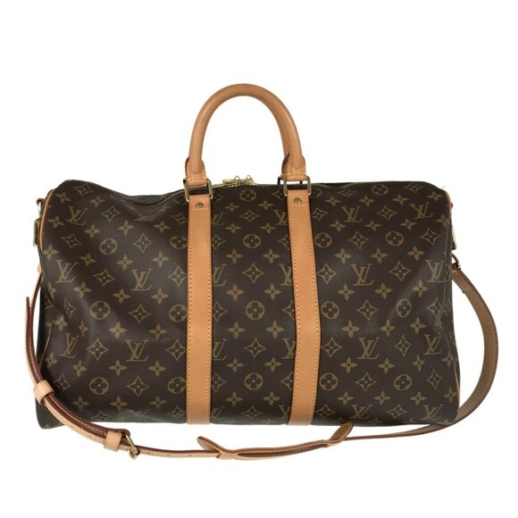 LOUIS VUITTON Monogram Keepall Bandouliere 45 M41418 Boston bag - Picture 1 of 15